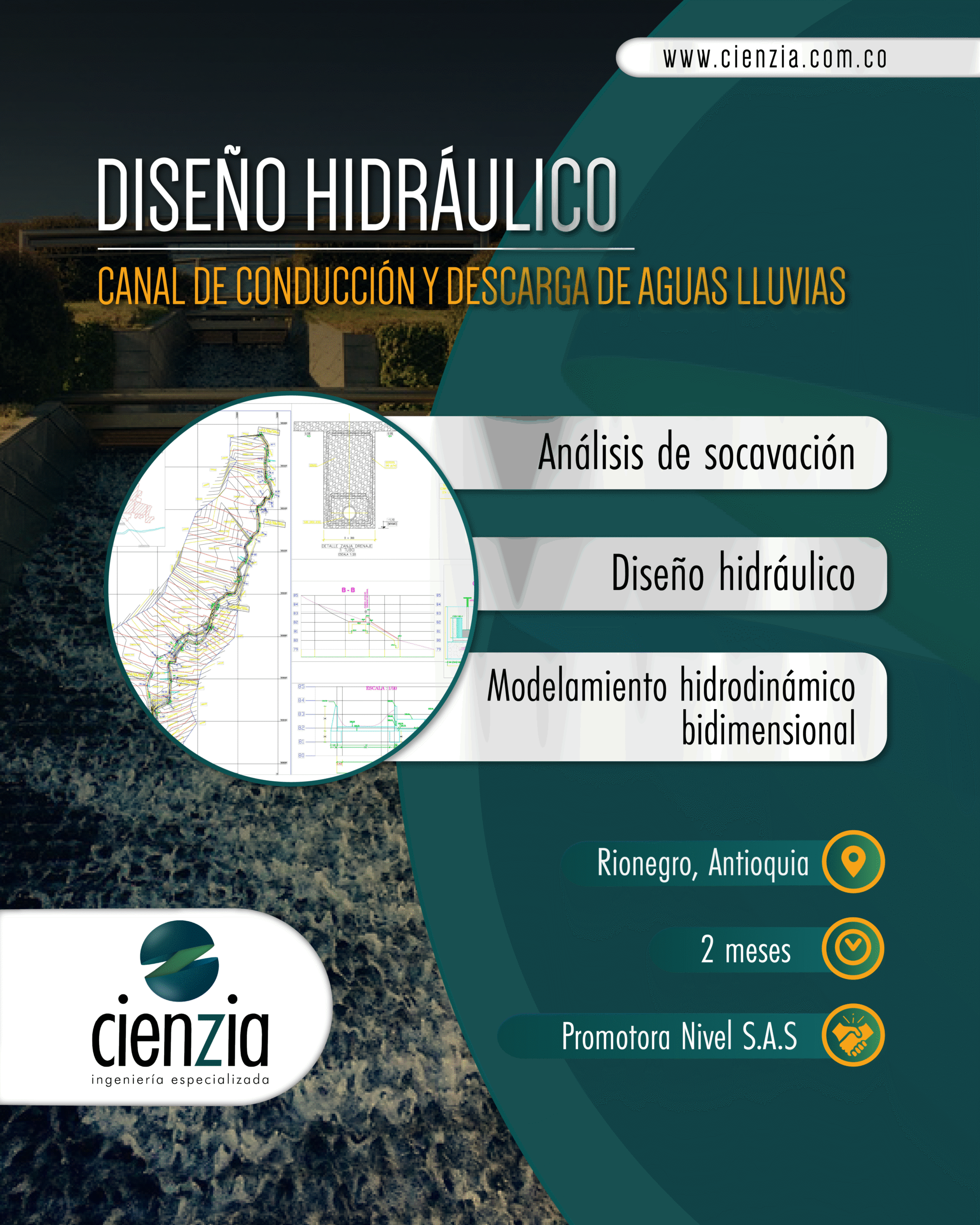 Diseño hidráulico - Rionegro