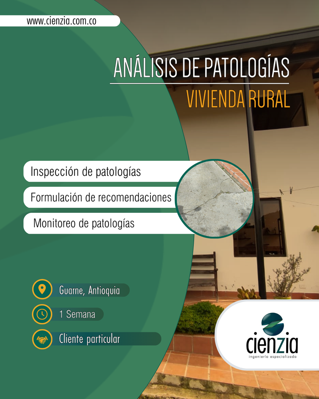 Análisis de patologías - Guarne